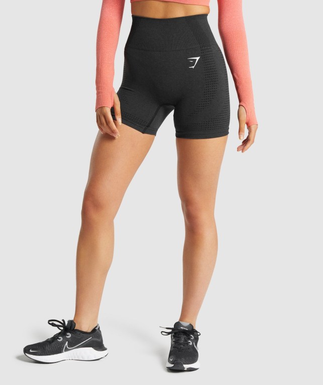 Bermudas Gymshark Vital Seamless 2.0 Mujer Negros | VRdLW7lbX7A