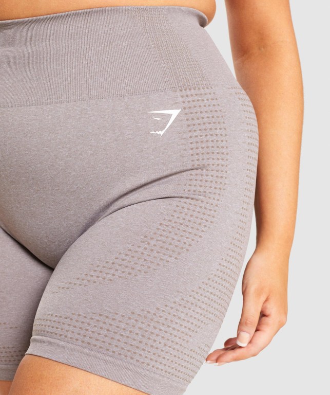 Bermudas Gymshark Vital Seamless 2.0 Mujer Grises Marrom | cfPMPW2iqrl