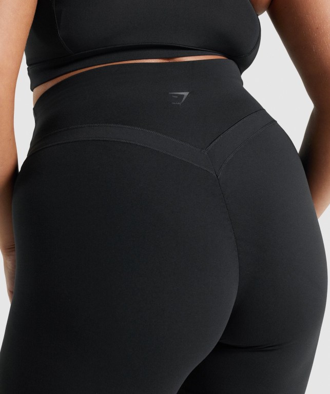 Bermudas Gymshark Whitney Cycling Mujer Negros | N2pb997gChg