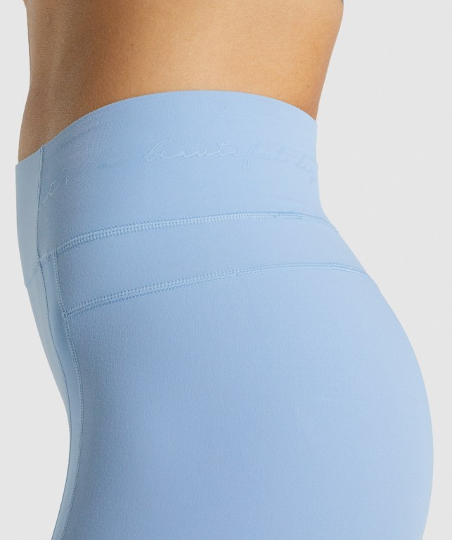 Bermudas Gymshark Whitney Mesh Mujer Azules | df66Rboudlp