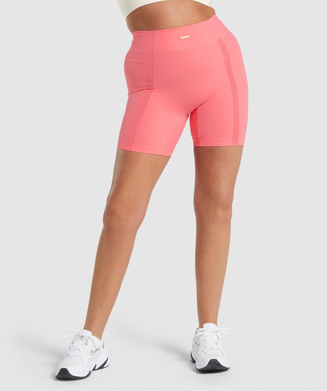 Bermudas Gymshark Whitney Mesh Mujer Rosas | ml4iY9Mwa8I