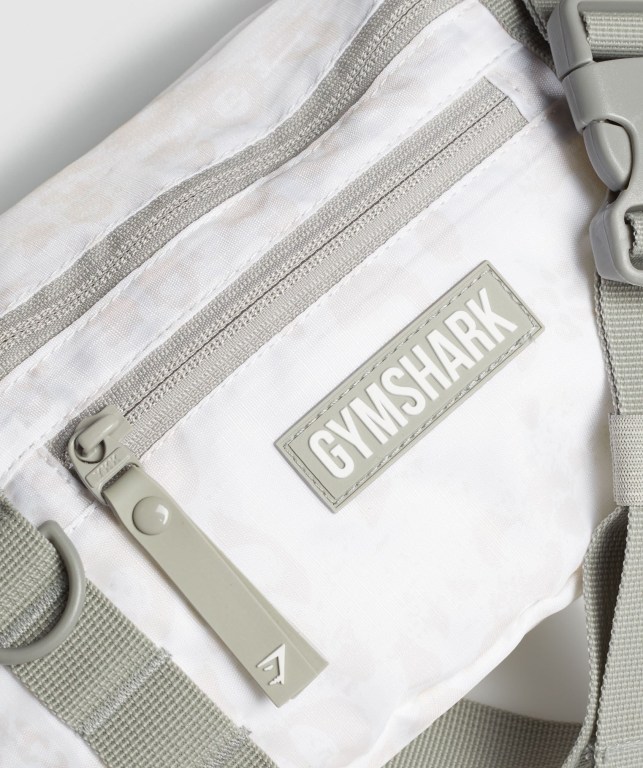 Bolsos Cruzados Gymshark Adapt Animal Sling Hombre Blancos Creme | 2AswQCZh744