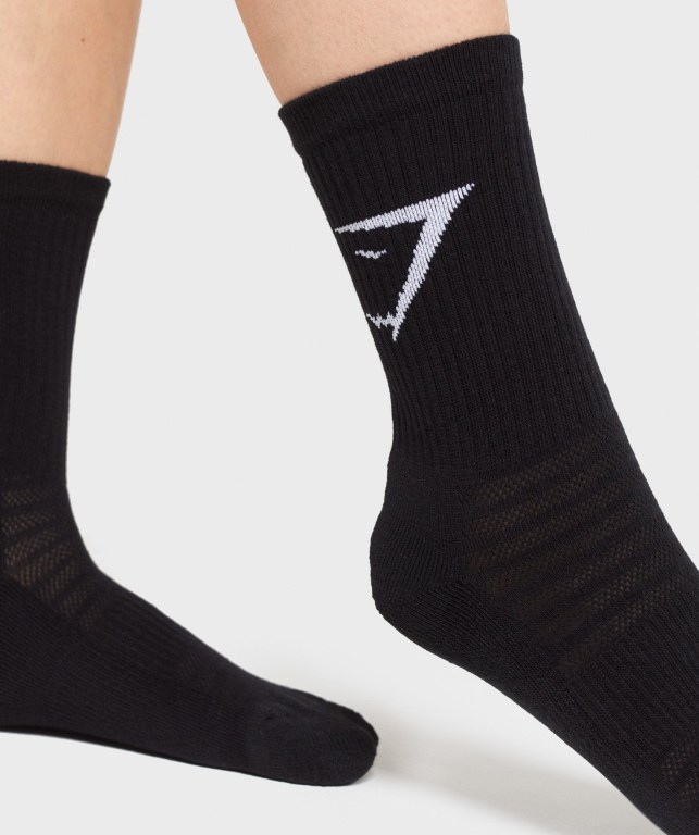 Calcetines Gymshark 3pk Hombre Negros | rNSYUxVtrZA