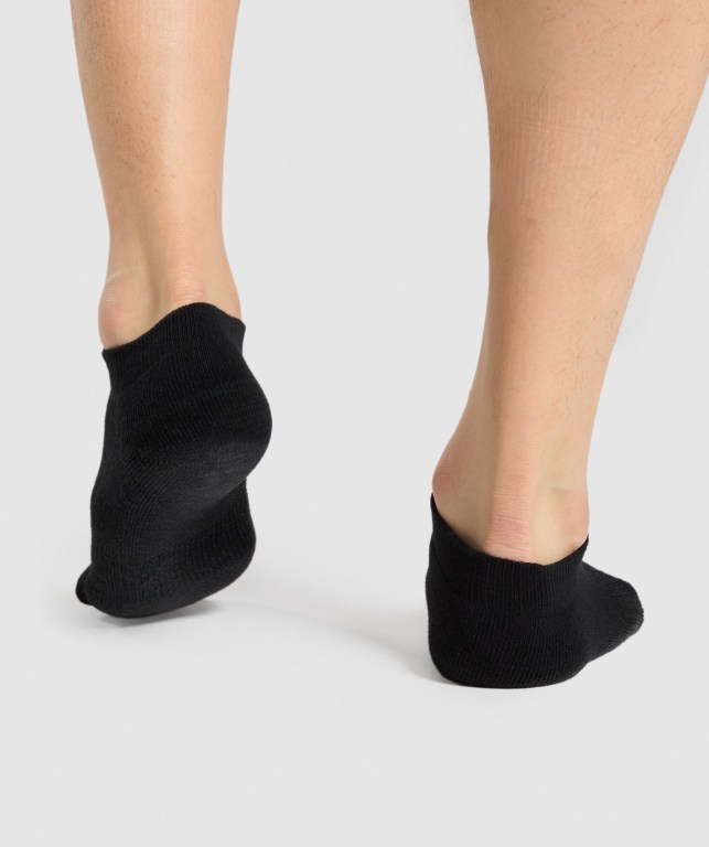 Calcetines Gymshark Ankle 3pk Mujer Negros | JKpnwbNE7dX