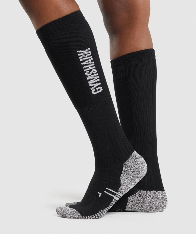 Calcetines Gymshark Weightlifting Hombre Negros | 9Iop3Qadwpy