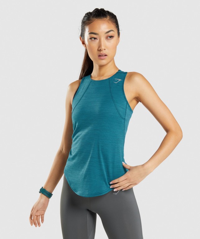 Camiseta De Tirantes Para Correr Gymshark Speed Mujer Turquesa Turquesa | 2vcE6jzBjZM