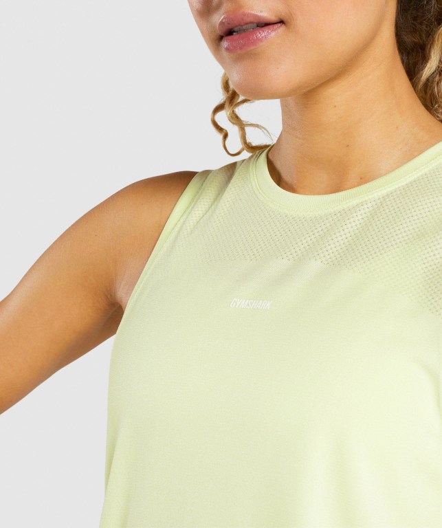 Camiseta De Tirantes Para Correr Gymshark Flex Mujer Verdes Claro | fxp82oSGUO7