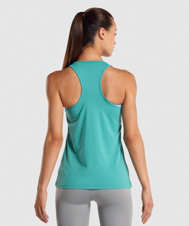 Camiseta De Tirantes Para Correr Gymshark Entrenamiento Mujer Turquesa | nVmjTRlHzke