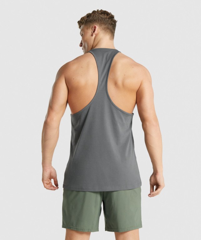 Chalecos Gymshark Block Infill Hombre Grises | nJdg4hHxY7p