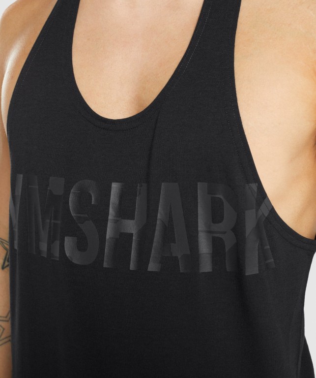 Chalecos Gymshark Bold Hombre Negros Negros | CbgqKr5ipOS