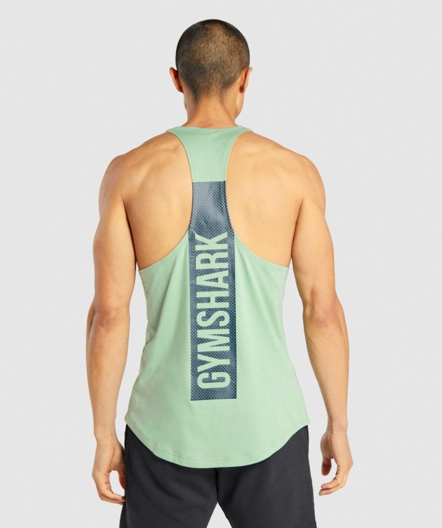 Chalecos Gymshark Bold Hombre Verdes | 6joanmXT482