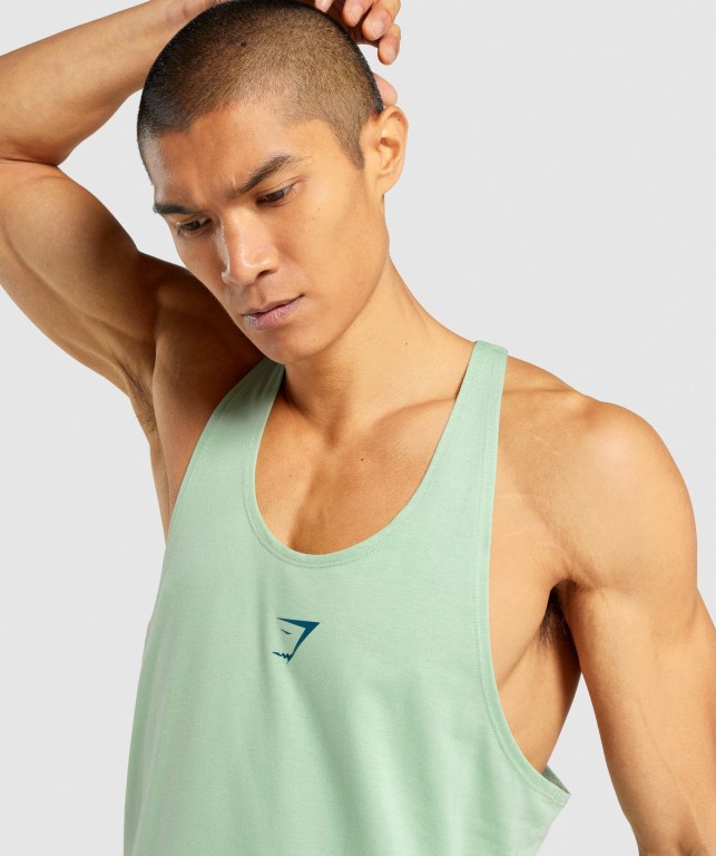 Chalecos Gymshark Bold Hombre Verdes | 6joanmXT482