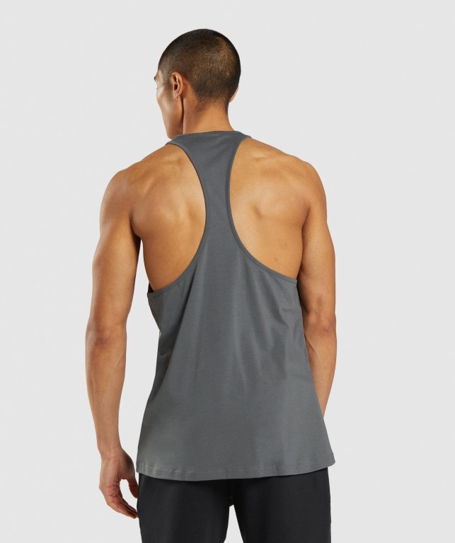 Chalecos Gymshark Sharkhead Infill Hombre Grises | L8bUAnZLCcF