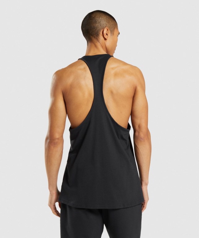 Chalecos Gymshark Sharkhead Infill Hombre Negros | Uuq9UuKsbzp