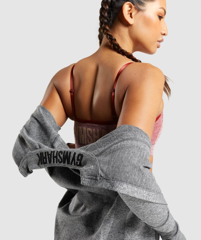 Chaquetas Gymshark Flex Zip Through Jacket Mujer Grises | yy6td5tlbTX