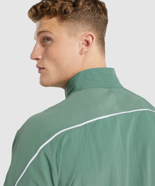 Chaquetas Gymshark Recess Ligeros Jacket Hombre Verdes | pkvS8kWu2tW