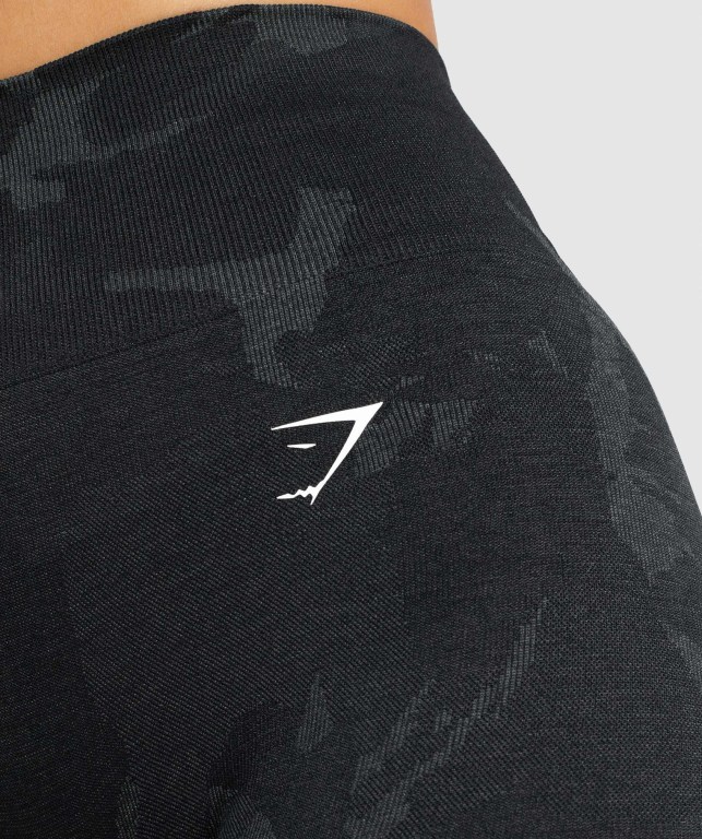 Leggins Gymshark Adapt Camo Seamless Mujer Negros | zfTgRYmBFaG