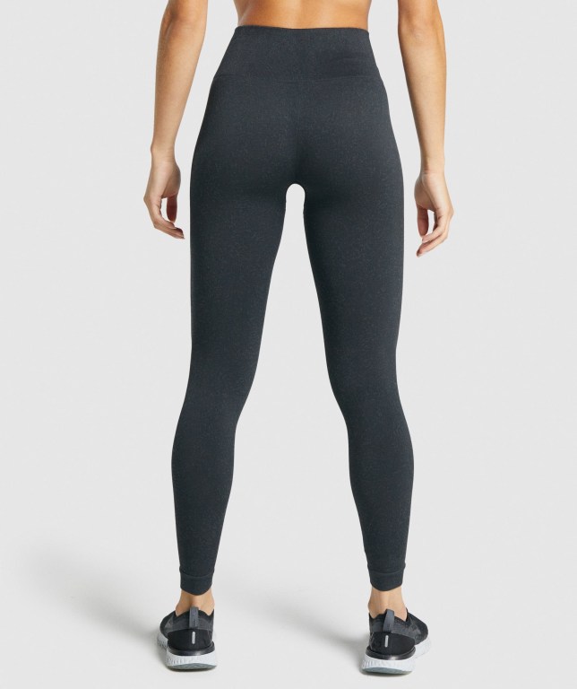 Leggins Gymshark Adapt Fleck Seamless Mujer Negros | JAZVCzHubsU