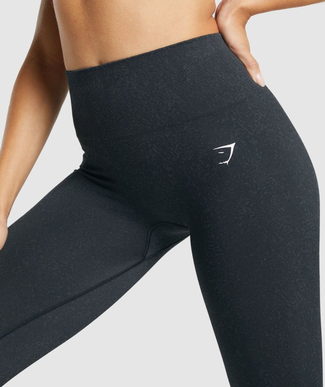 Leggins Gymshark Adapt Fleck Seamless Mujer Negros | JAZVCzHubsU