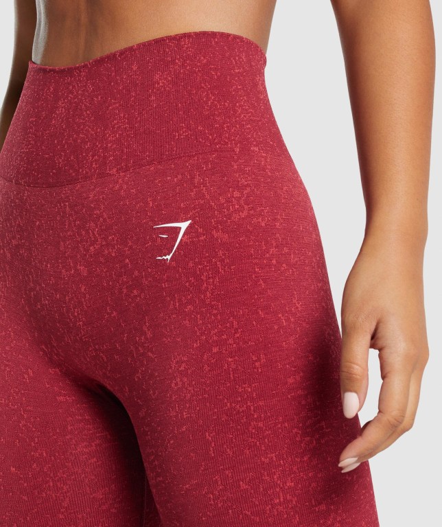 Leggins Gymshark Adapt Fleck Seamless Mujer Vino | ktEAREH7299