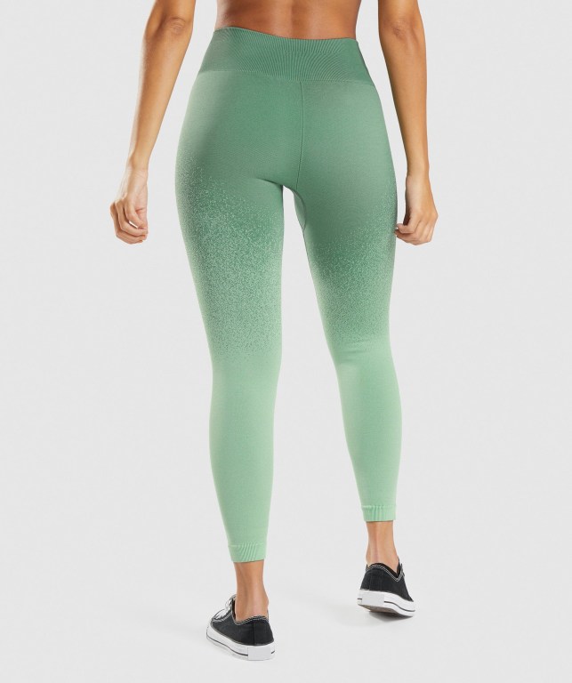 Leggins Gymshark Adapt Ombre Seamless Mujer Verdes Verdes Claro | 1WzwCyQbfyK