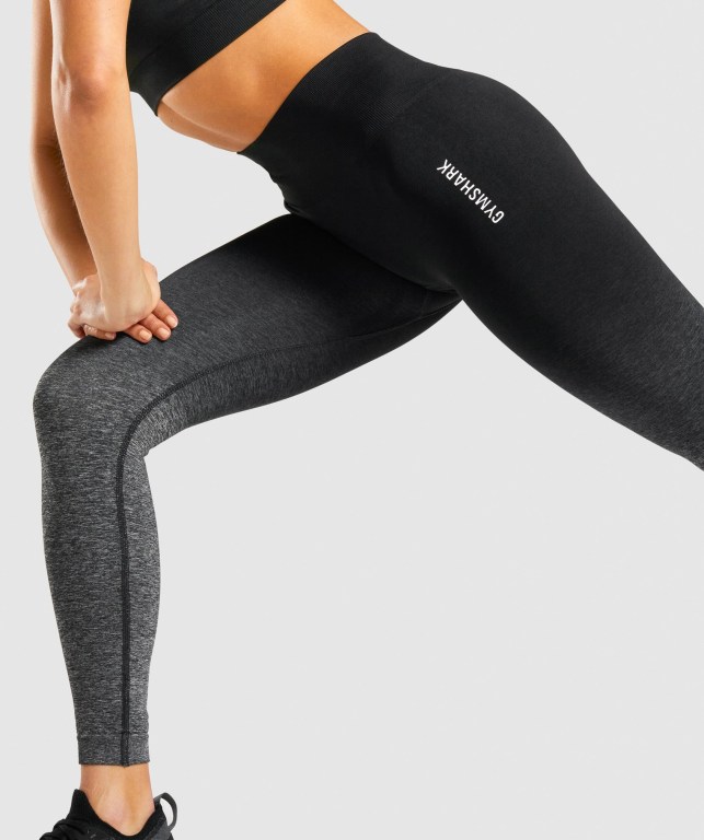 Leggins Gymshark Adapt Ombre Seamless Mujer Negros Negros | HIL7joFUpDW