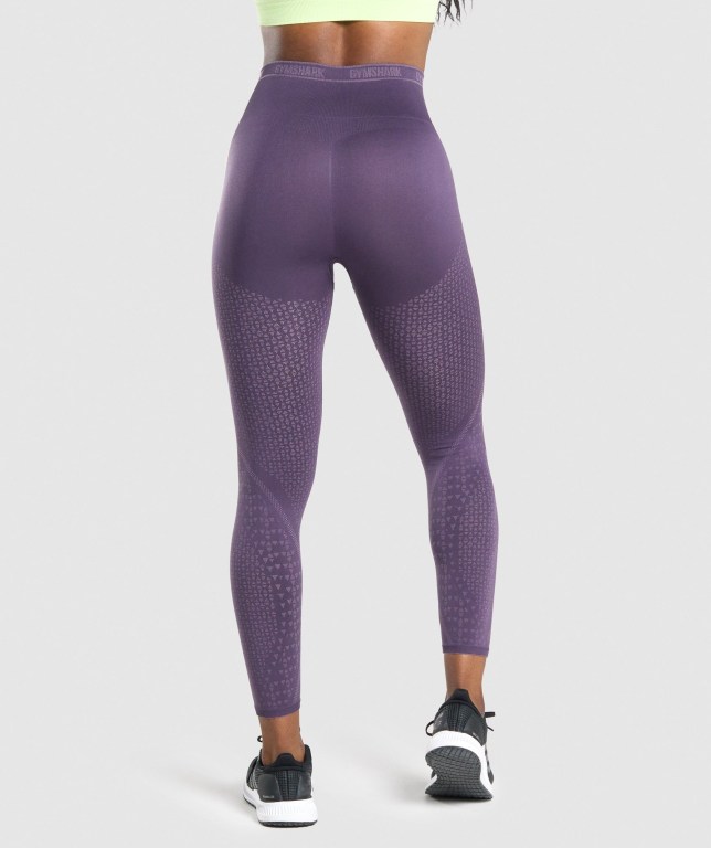 Leggins Gymshark Apex Seamless Mujer Morados Morados Claro | sGfuIbUIzSt