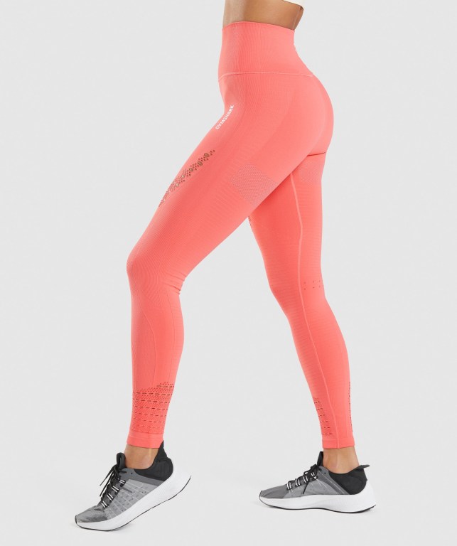 Leggins Gymshark Energy Seamless Mujer Rosas | V3xksWlo9aI