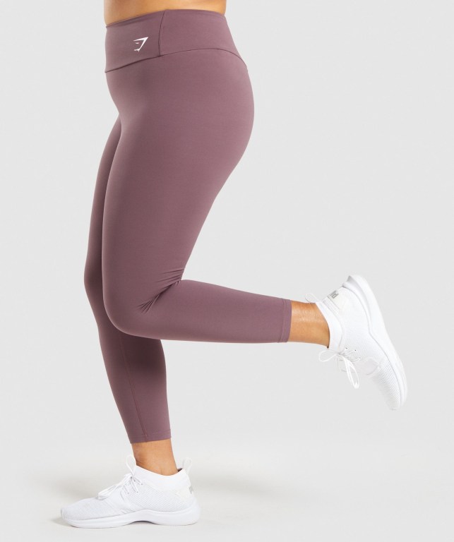 Leggins Gymshark Entrenamiento 7/8 Mujer Marrom | FZMHLktnE6T