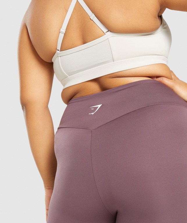 Leggins Gymshark Entrenamiento 7/8 Mujer Marrom | FZMHLktnE6T