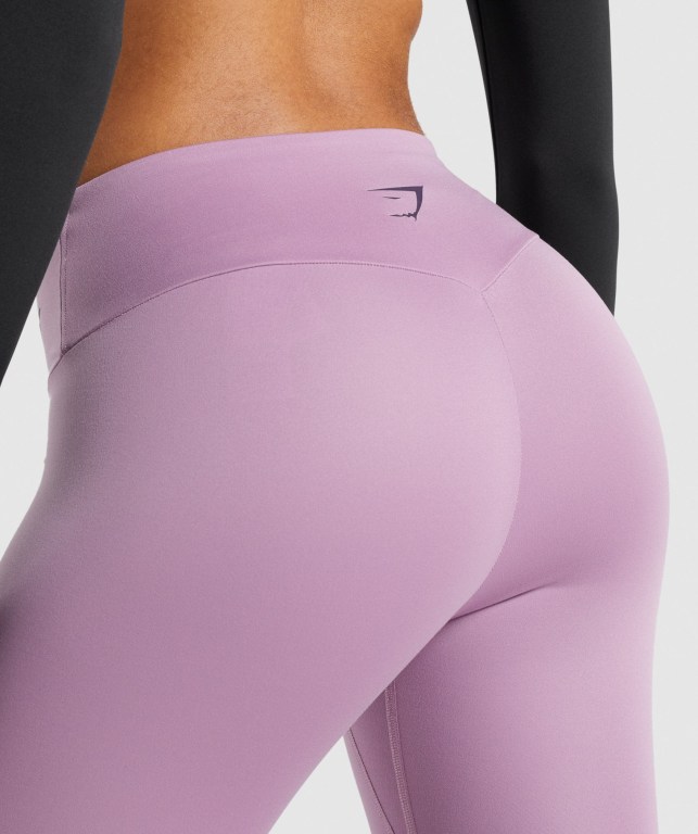 Leggins Gymshark Entrenamiento Graphic Mujer Morados | le6CGFs7rz4