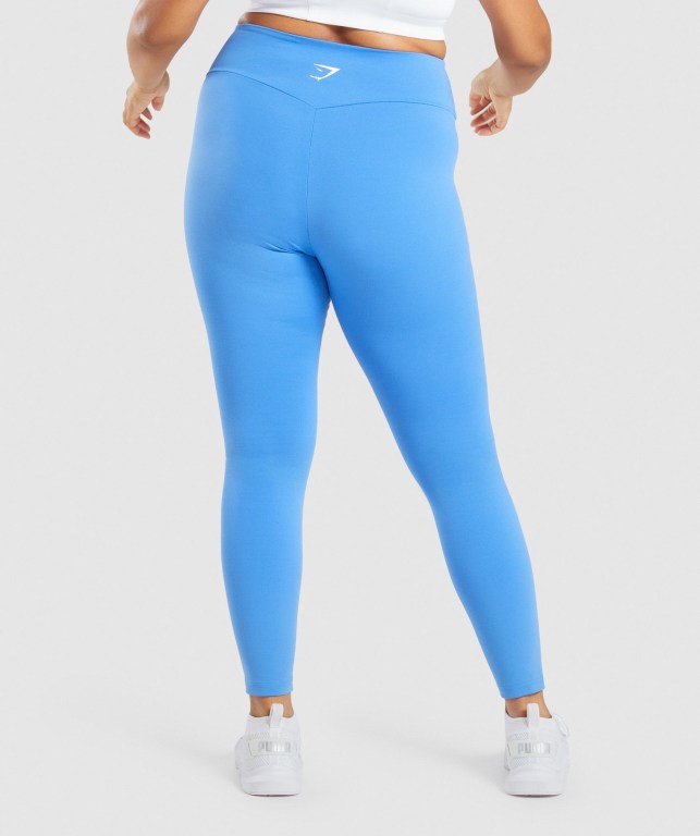 Leggins Gymshark Entrenamiento Mujer Azules | sxDcMLBxndW