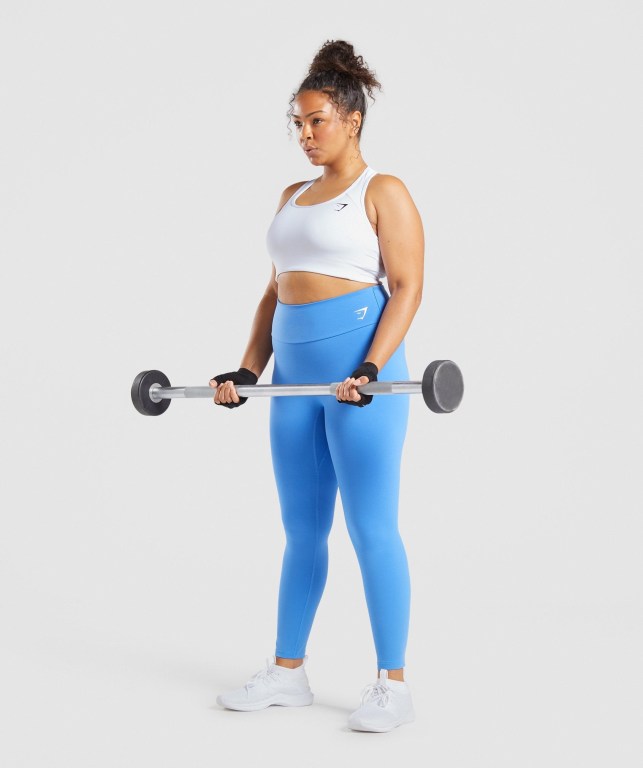 Leggins Gymshark Entrenamiento Mujer Azules | sxDcMLBxndW