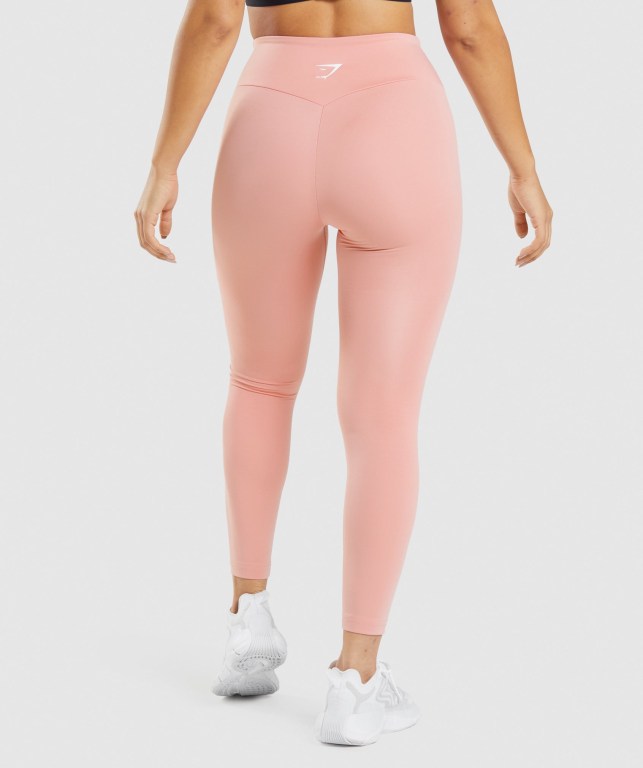 Leggins Gymshark Entrenamiento Mujer Rosas | eAgfc95SmV9