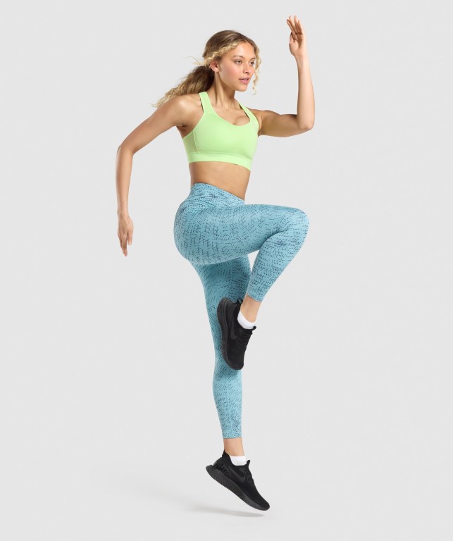 Leggins Gymshark Entrenamiento Mujer Turquesa | kb4jGSGYrx6