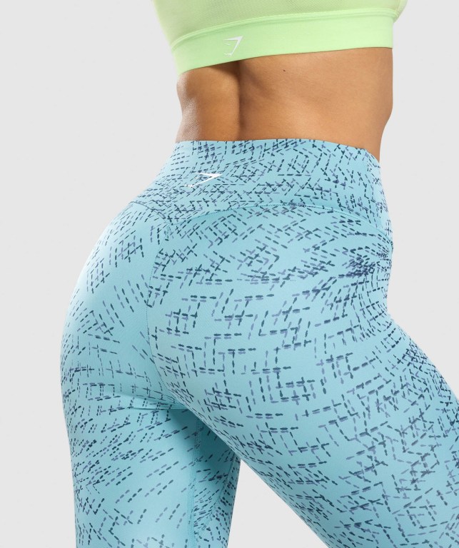 Leggins Gymshark Entrenamiento Mujer Turquesa | kb4jGSGYrx6