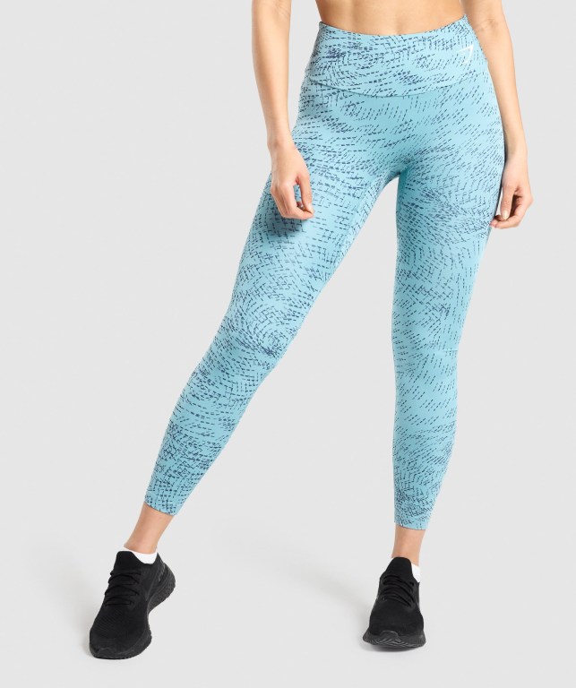 Leggins Gymshark Entrenamiento Mujer Turquesa | kb4jGSGYrx6