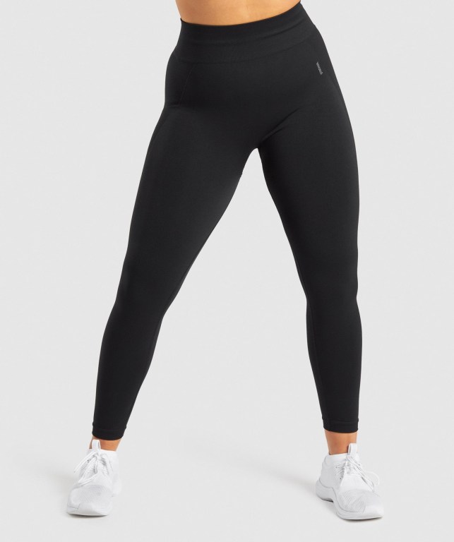 Leggins Gymshark Flex Mujer Negros Grises | bG4be1HGcGx