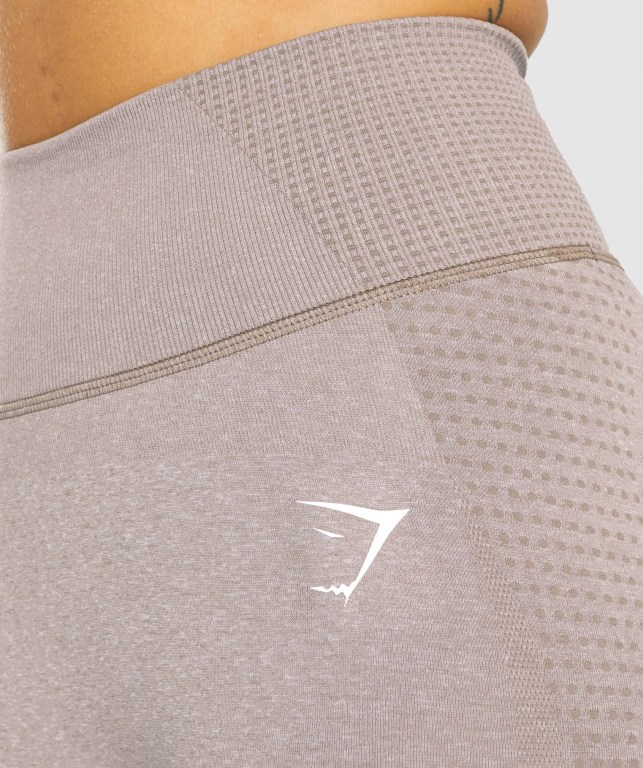 Leggins Gymshark Vital Rise Seamless Mujer Grises Marrom | 1d43aydcYHK