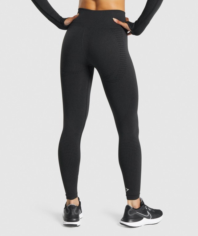 Leggins Gymshark Vital Seamless 2.0 Mujer Negros | 81vaD3gUHs4