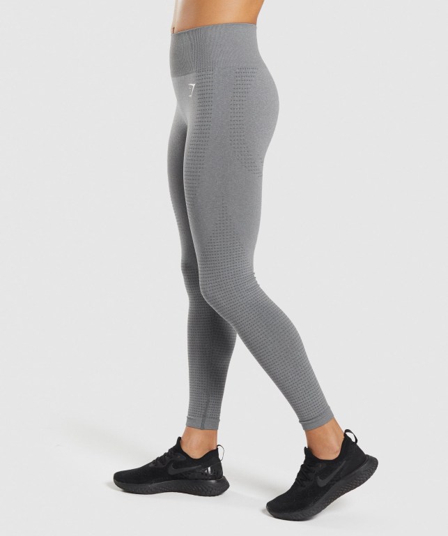 Leggins Gymshark Vital Seamless 2.0 Mujer Grises | DxWCyglH94o