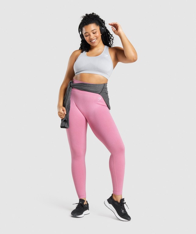 Leggins Gymshark Vital Seamless 2.0 Mujer Rosas | OLCGLgS9Kmg