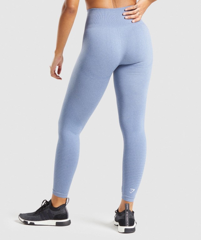 Leggins Gymshark Vital Seamless 2.0 Mujer Azules | QcAHaKe3fra