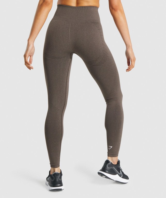 Leggins Gymshark Vital Seamless 2.0 Mujer Marrom | RS8L4hF9eZZ