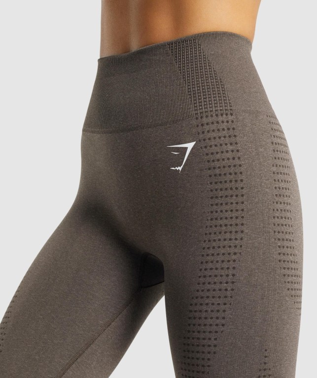 Leggins Gymshark Vital Seamless 2.0 Mujer Marrom | RS8L4hF9eZZ