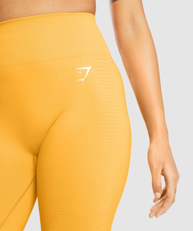 Leggins Gymshark Vital Seamless 2.0 Mujer Amarillos | V33VDXlgQKp