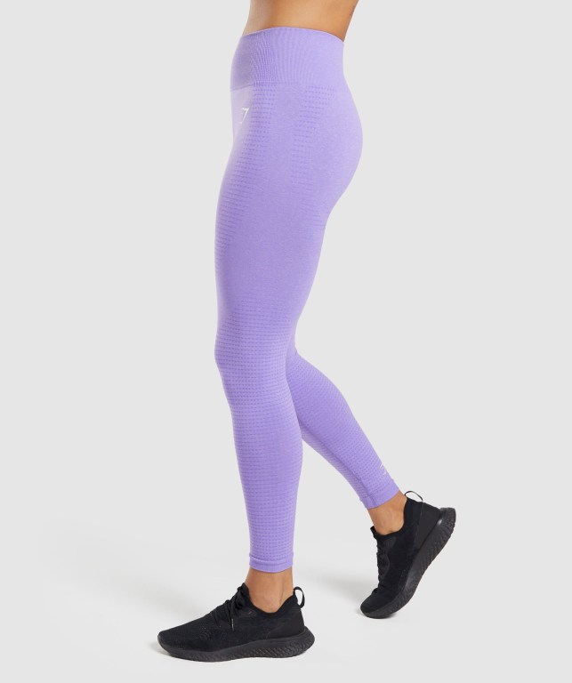 Leggins Gymshark Vital Seamless 2.0 Mujer Morados Claro | WzAoRKMXueJ