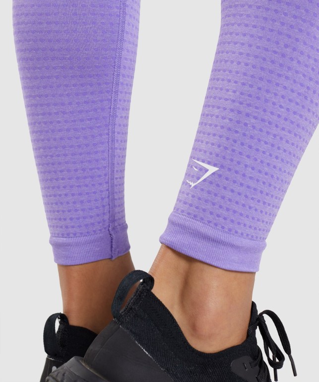 Leggins Gymshark Vital Seamless 2.0 Mujer Morados Claro | WzAoRKMXueJ