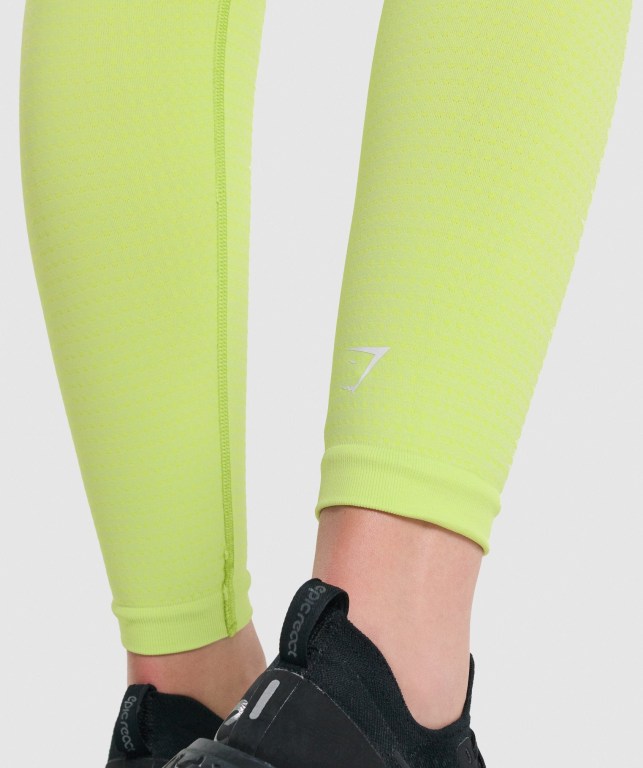 Leggins Gymshark Vital Seamless 2.0 Mujer Amarillos | k4SwOXqSMWV