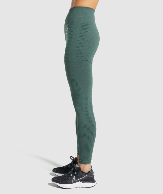 Leggins Gymshark Vital Seamless 2.0 Mujer Verdes Oscuro | lY86qlA8zUV